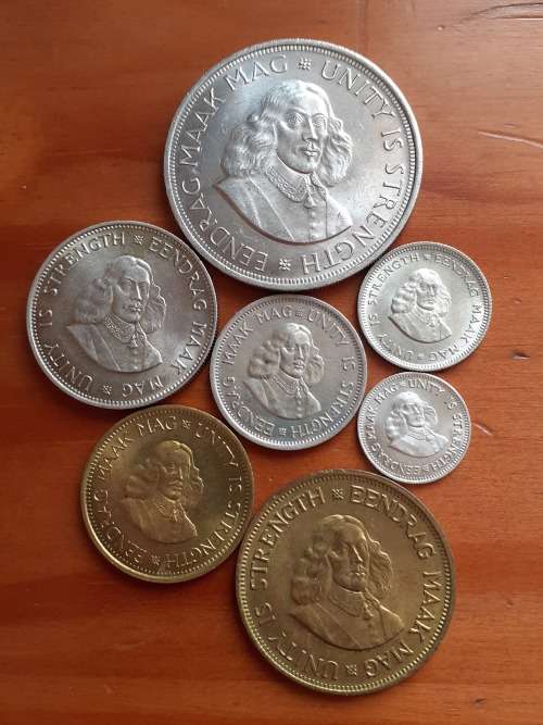**** Stunning Full 1962 Set with rare 50c and 2 1/2c ****