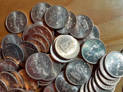** Beautiful 70 X Full Lusture 1970 Half Cent Coins. WoW. Bid Per Coin **