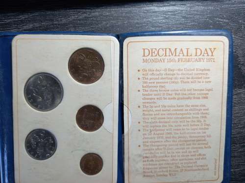 Britains First Decimal Coins-