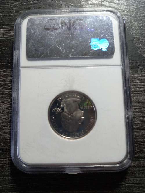 2005 USA California Proof Graded Quarter Dollar. High Grade