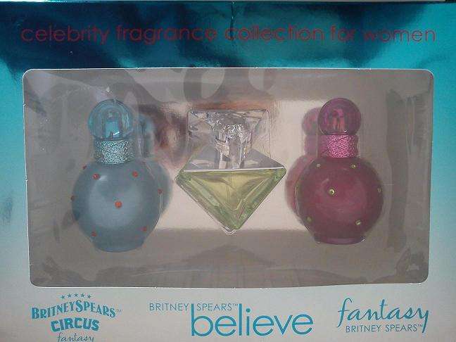 Britney Spears Perfume - Gift set - Circus, believe, fantasy