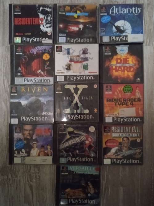 13 x Games discs for Playstation one