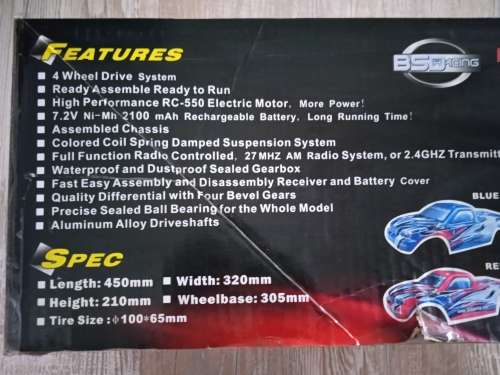Scale 1/10 RC 4WD GP/EP TRUCK BSD RACING