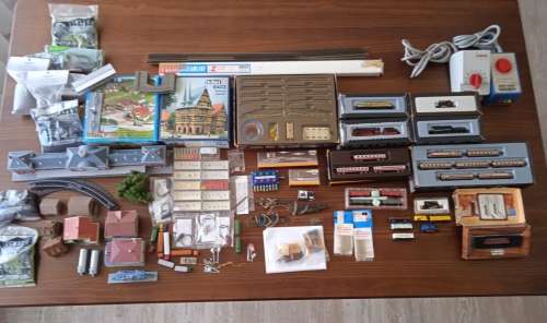 Marklin Z scale trains and accessories