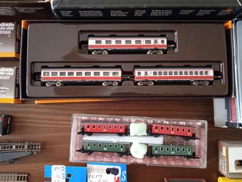 Marklin Z scale trains and accessories