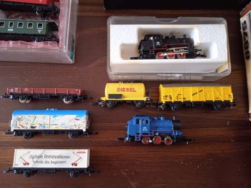 Marklin Z scale trains and accessories