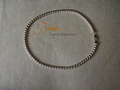 STERLING SILVER MODERN CLASSIC NECKLACE