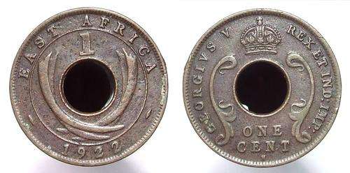 East Africa - 1922 - 1 Cent - FREE SHIPPING