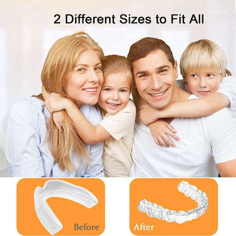 NikaTec Teeth Grinding - Self Mouldable Bruxism TMJ Plate Self Moulding 3-in-1