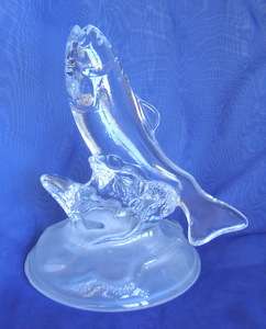 CRYSTAL Trout Figurine