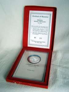 RHODESIANA - Rhodesia History Silver Medallion - Volume Five