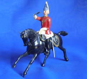 BRITAIN'S LEAD FIGURE - Mounted Military in Parade Dress