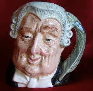 ROYAL DOULTON Small Character Jug - The Lawyer