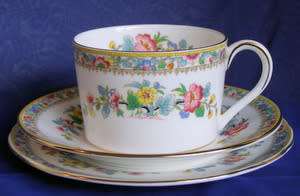 Coalport Ming Rose TRIO