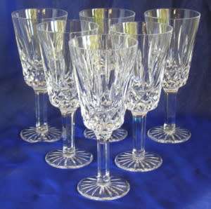 6 Tyrone Irish Sherry/ Port CRYSTAL GLASSES
