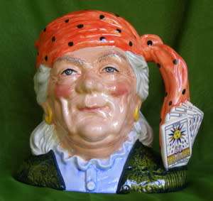 ROYAL DOULTON Large Character Jug - The Fortune Teller