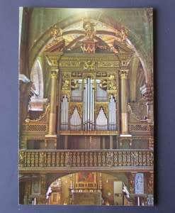 Italian POSTCARD - Pipe Organ at Duomo Di Como