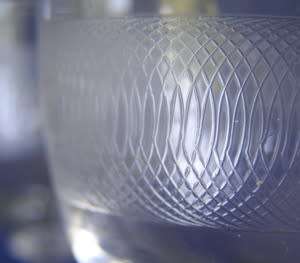 Six Woodstock CUSTARD CUPS - Northwood Spiral Pattern