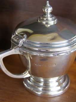 SILVER CRUET SET - Birmingham 1966