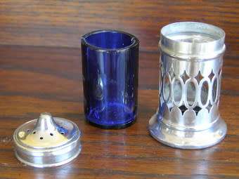 SILVER PEPPER POT - Birmingham 1939