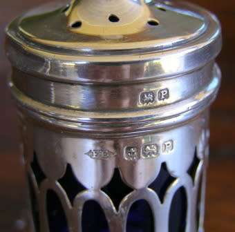 SILVER PEPPER POT - Birmingham 1939