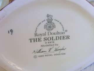 Royal Doulton CHARACTER JUG - The Soldier