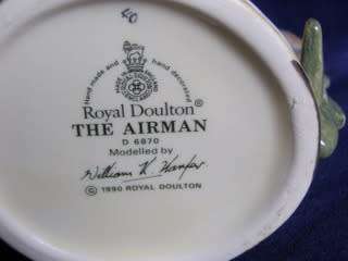 Royal Doulton CHARACTER JUG - The Airman
