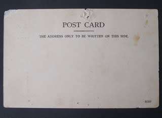 Boer War POSTCARD - Bedroom Sheet "Sandwich Board" by Cecil Rhodes - Siege of Kimberley 1900