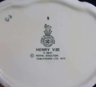 Royal Doulton CHARACTER JUG - Henry VIII
