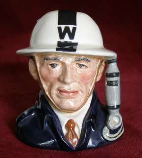 Royal Doulton CHARACTER JUG - A.R.P. Warden **Very High Value!**