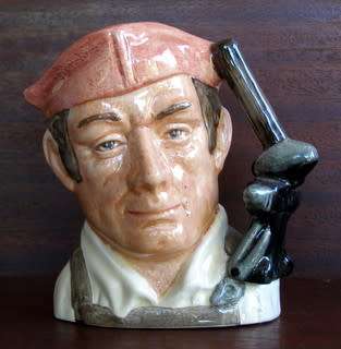 Royal Doulton CHARACTER JUG - Blacksmith from Williamsburg