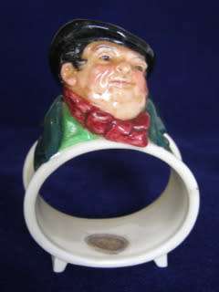 Royal Doulton Derivative NAPKIN RING - Sairey Gamp (+ Free Gift!) **Extremely High Value!**