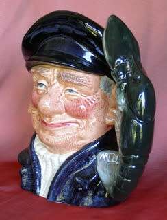 Royal Doulton LARGE CHARACTER JUG - Lobster Man