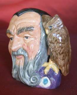 Royal Doulton MINIATURE CHARACTER JUG - Merlin