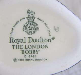 Royal Doulton MINIATURE CHARACTER JUG - The London Bobby