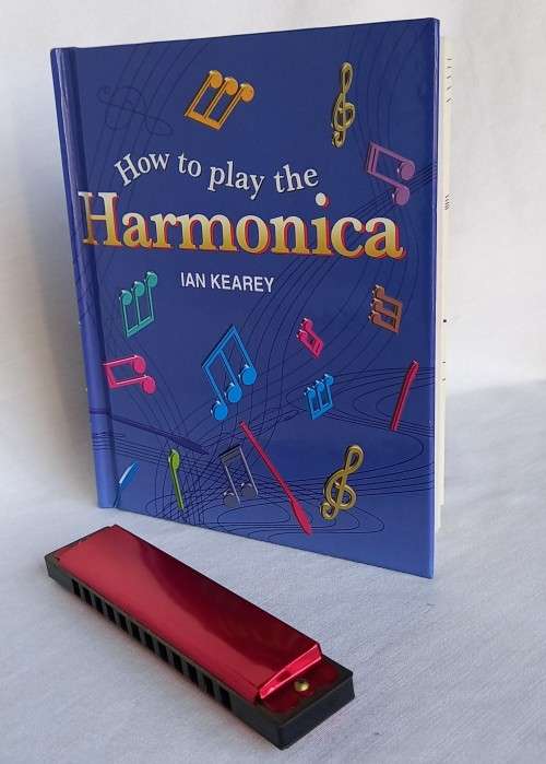 Harmonica with Instruction Book & Songs