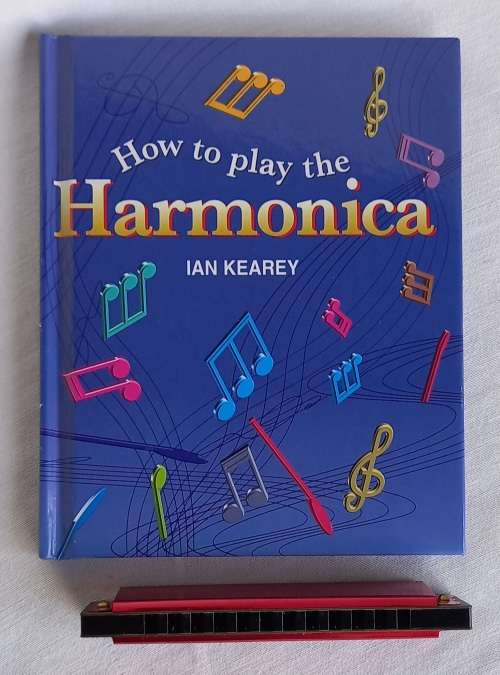 Harmonica with Instruction Book & Songs