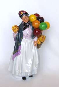 ROYAL DOULTON Figurine - Biddy Pennyfarthing