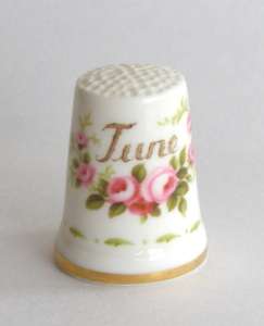 Royal Albert Month THIMBLE - June