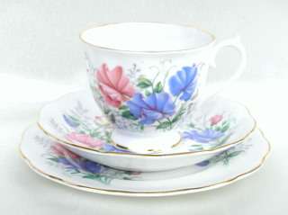 ROYAL ALBERT Trio - Sweet Pea - (Six Available!) L@@K at this!!