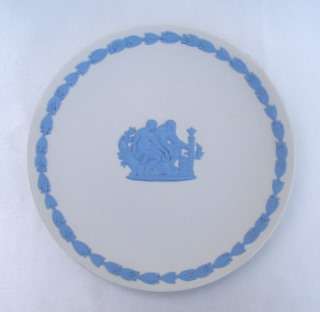 WEDGWOOD White JasperWare Plate