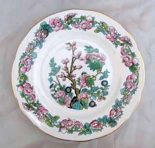 Bone China Plate - Indian Tree