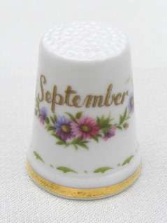 ROYAL ALBERT Thimble - September
