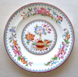 CAULDON Handpainted Teaplate