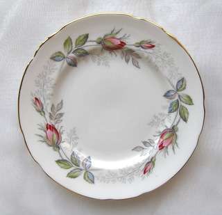 PARAGON Teaplate with Pink Rosebuds