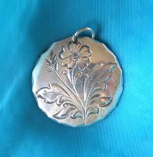Silver Engraved PENDANT