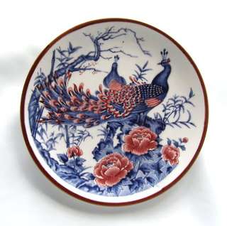 IMARI Plate with Peacocks