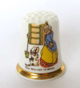 Nursery Rhyme THIMBLE - Old Mother Hubbard