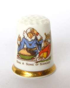 Nursery Rhyme THIMBLE - Sing A Song Of Sixpence