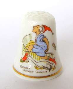 Nursery Rhyme THIMBLE - Goosey Gander